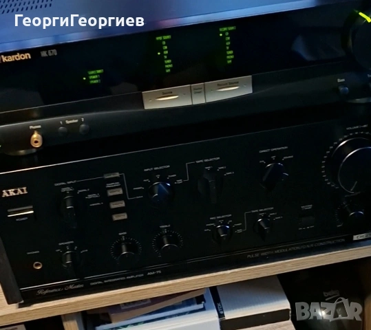 AKAI AM-75 , снимка 2 - Ресийвъри, усилватели, смесителни пултове - 54009575