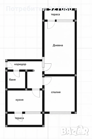 Собственик продава тристаен апартамент Вл.Варненчик