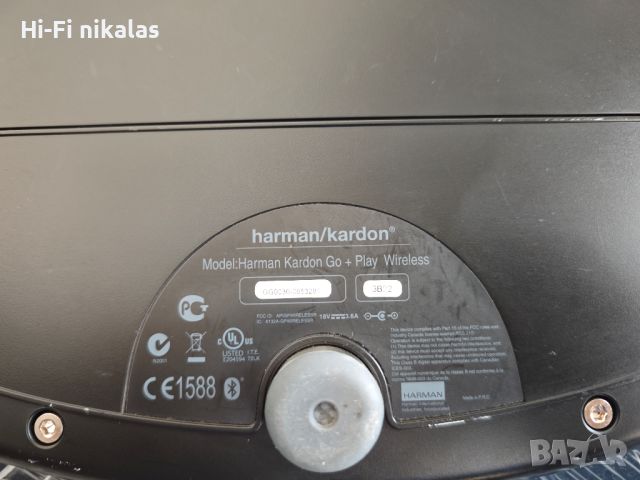 преносима блутут безжична тонколона онколона HARMAN KARDON go+play Bluetooth , снимка 6 - Тонколони - 46609510