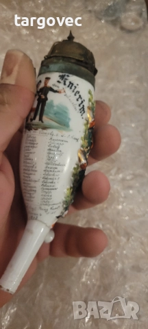 Уникална наградна немска военна лула, снимка 14 - Антикварни и старинни предмети - 52357267