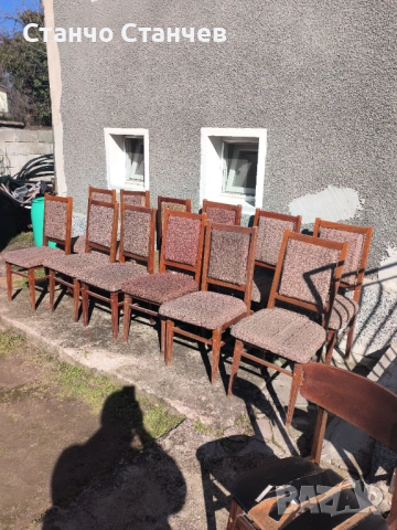 Продавам 14 стола масив за реставрация, снимка 3 - Столове - 53474876