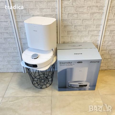 Прахосмукачка робот Dreame L10 Prime с Mop Self-Clean + Drying 4000Pa, снимка 1 - Прахосмукачки - 45995209