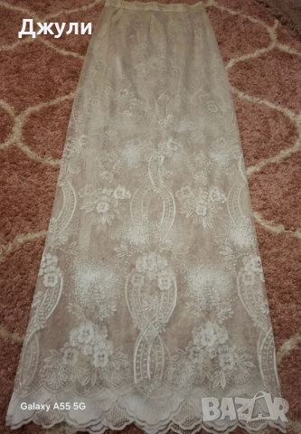 Перде бяло  ушито, снимка 2 - Пердета и завеси - 52382746