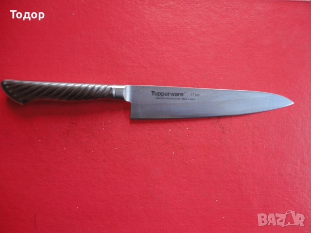 Японски нож от дамаска стомана , снимка 2 - Ножове - 53039772