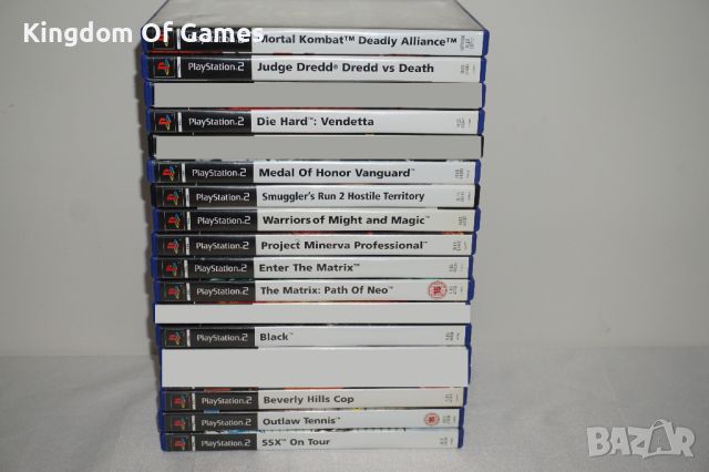 Игри за PS2 Mortal Kombat/Judge Dredd/Die Hard/Black/Beverly Hills Cop/Project Minerva Professional, снимка 18 - Игри за PlayStation - 43650597