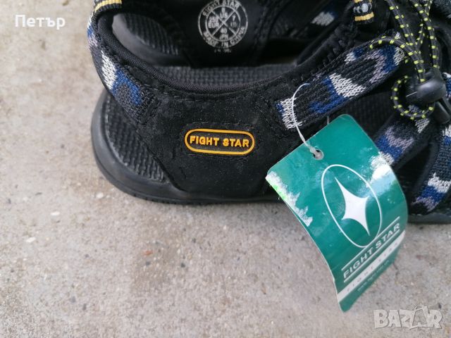 Продавам чисто нови леки дишащи мъжки /дамски сандали с бомбе отпред Fight star , снимка 10 - Сандали - 45433626