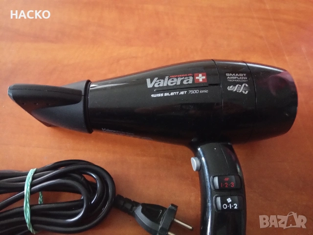 Сешоар Valera SXJ 7500 D RC Swiss Silent Jet 7500 Light Ionic Произведен в Швейцария, снимка 2 - Сешоари - 53476650