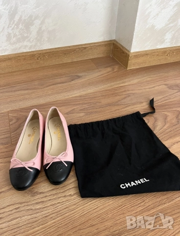 Дамски обувки балеринки Chanel