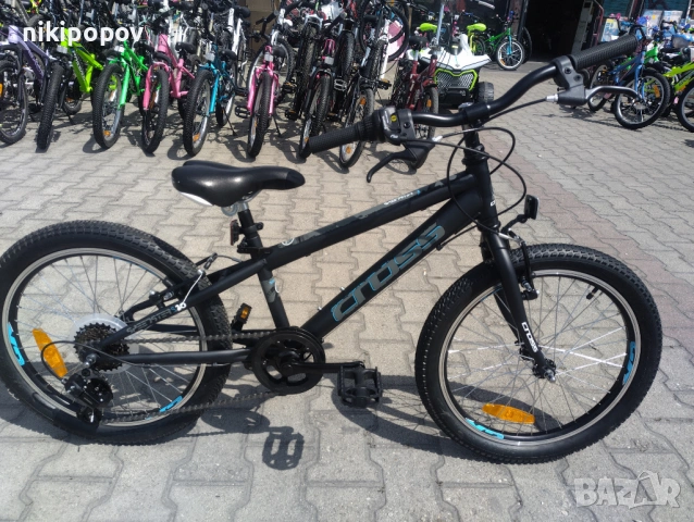 CROSS Велосипед 20" SPEEDSTER черен/син, снимка 2 - Велосипеди - 53839041