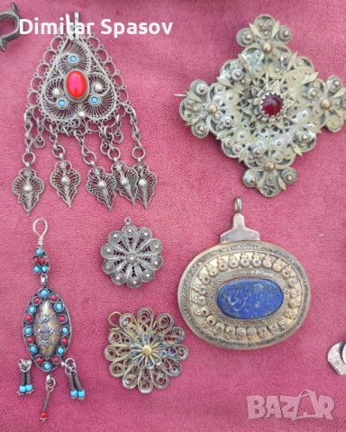 Възрожденски Накити Пафта Висулка Мощехранителница Муска, снимка 3 - Антикварни и старинни предмети - 53054921