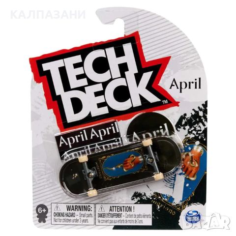 TECH DECK Мини скейтборд 1 брой 6067049, снимка 11 - Игри и пъзели - 46099231