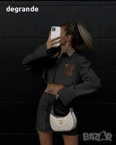 Louis Vuitton Дамски сет от две части, снимка 3 - Комплекти - 51036815