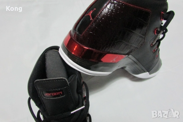 НОВИ с кутия Air Jordan XVII Nike Джордан 17 кецове Le coq sportif маратонки естествена кожа , снимка 4 - Маратонки - 51487041