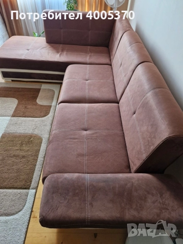ъглов диван 