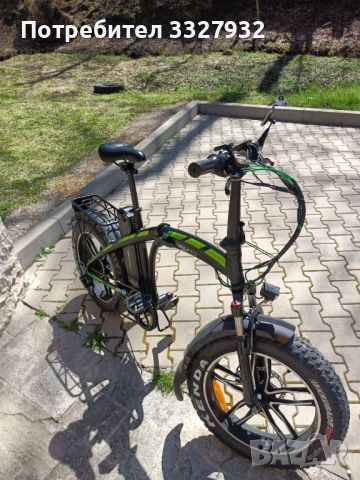 Сгъваем електрически велосипед RK5 20 цола , снимка 3 - Велосипеди - 45095852