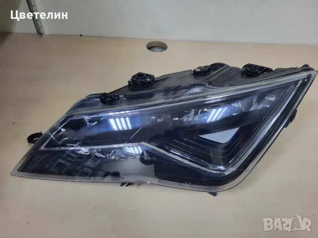 Ляв фар Seat Leon 5f lqv far сеат леон 5ф, снимка 3 - Части - 48866653