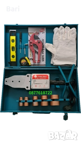 Лепачка за ППР тръби 1600w с ръчен терморегулатор