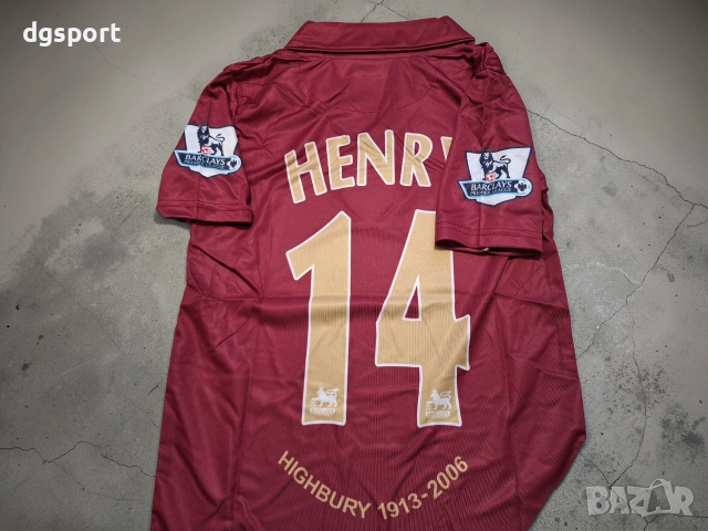 Детски екип на Тиери Анри #Арсенал #ретро модел!!!, снимка 3 - Футбол - 54007060