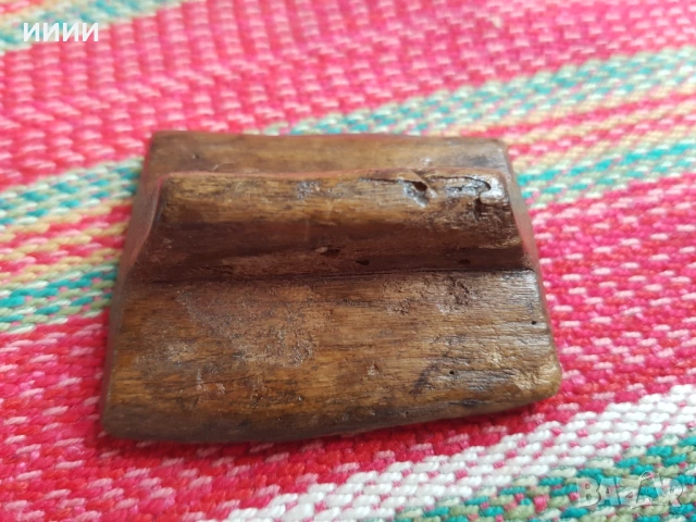 Дървен печат просфора NIKA ISXS  , снимка 2 - Антикварни и старинни предмети - 53431592
