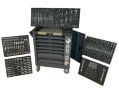 Количка с инструменти 7 чекмеджета метален капак KrafTWelle, снимка 1 - Куфари с инструменти - 45888867