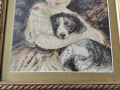 Гоблен момичето с куче, снимка 4
