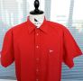 Paul Smith - елегантна  мъжка  маркова червена риза с къс ръкав размер XXL , снимка 2