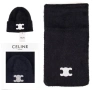 Celine Комплект Зимен Шал И Зимна Шапка - Налични Различни Цветове Код SK421, снимка 8