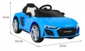 Audi R8 LIFT 12V – Детска акумулаторна кола, Синя, EVA гуми, снимка 4