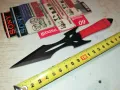НОЖ-КАМА 20СМ С ЧЕРВЕНА ОПЛЕТКА 1303250736, снимка 1