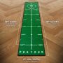 PGA Tour 8ft Deluxe Golf Putting Mat за голф, с насоки за обучение, снимка 5