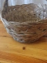 Голяма ръчно плетена кошница , снимка 3