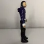 Екшън фигура WWE Jeff Hardy Basic Series Джеф Харди Mattel Purple Black Hooded, снимка 13