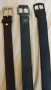 Лот колани - Естествена кожа - Чисто Нови Мъжки Колани, снимка 4