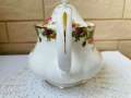 ROYAL ALBERT красив чайник от Англия от костен порцелан, снимка 6