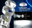 LED диодни крушки за фарове с Лупа - 9005 CANBUS, 12V, 40W, 12 400LM, снимка 4