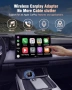 Нов Адаптер Wired към Wireless CarPlay Mini стабилна връзка кола автомобил, снимка 3