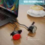 USB LED светлинни за велосипед / тротинетка , снимка 5