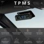 TPMS Соларна система за следене на налягането в гумите 22-87 Psi, снимка 5