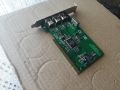  PCI 3+1 Port 1394A FireWire Adapter Card Agere FW323-06 Link/PNY EC200 REV.1.3, снимка 4