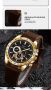Комплект мъжки моден кварцов часовник NOTIONR+луксозна писалка за подписване, снимка 2