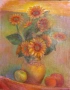 Елка Найденова картина маслени бои натюрморт, снимка 5