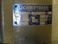 Електромотор+ремъчна шайба LECHMOTOREN DVF08-2K 0.75kW 380V, снимка 3