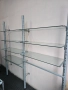 Спешно 4×стъклени рафтове/стелажи за оборудване на магазин, снимка 2