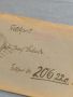 Стар пощенски плик с марки и печати с свастика 1943г. Дойче Райх за КОЛЕКЦИОНЕРИ 26576, снимка 4