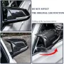 Комплект от 2 капака за огледала, за BMW Series 3 GT/M2/1/2/3/4 Series X1 , карбон модел, снимка 4