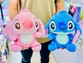 Плюшени играчки Стич и Ейнджъл 25см, плюшена играчка Stitch Angel, снимка 1