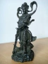 Старинна бронзова статуетка, снимка 4
