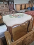 Масивна Барокова Табуретка-внос от Германия!, снимка 1