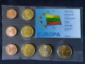 Пробен Евро сет - Литва 2006, снимка 1