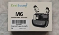zealsound M6 Мини безжичен лавалер микрофон, лек, с шумопотискане за стрийминг, снимка 2